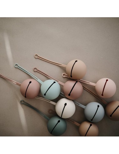 Funda chupete solid powder blue