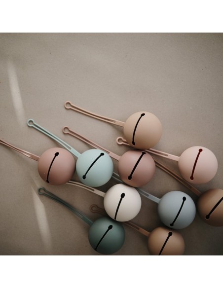 Funda chupete solid powder blue