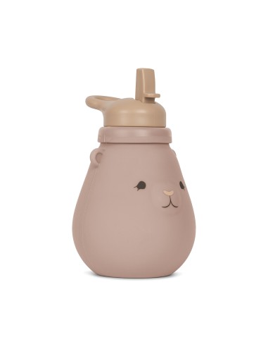Botella silicona teddy blush