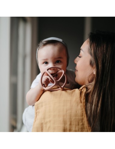 Mordedor silicona bola dove gray