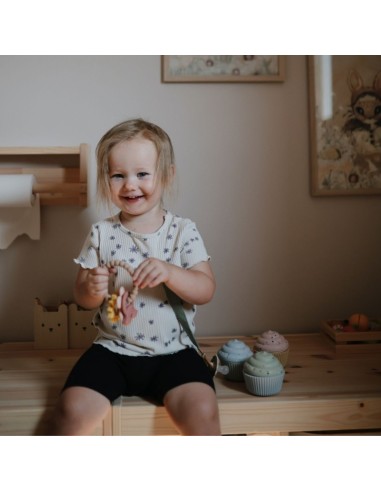 Pack 4 cupcakes solid multicolor