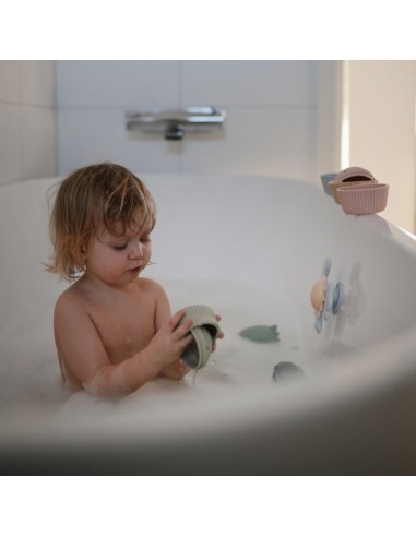 Pack 4 cupcakes solid multicolor