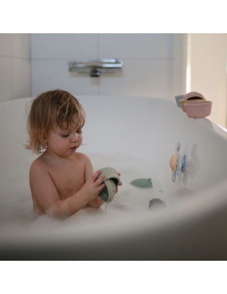 Pack 4 cupcakes solid multicolor