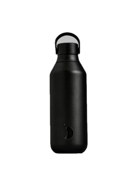 Botella térmica total negra 500 ml