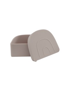 Snack bowl silicona rose