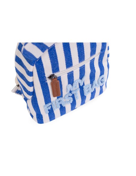 Mochila niños my first bag blue stripes
