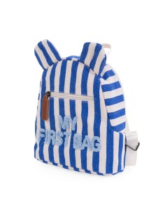 Mochila niños my first bag blue stripes