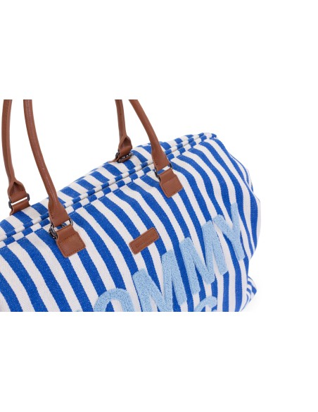 Mommy bag rayas azul