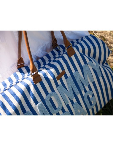 Mommy bag rayas azul