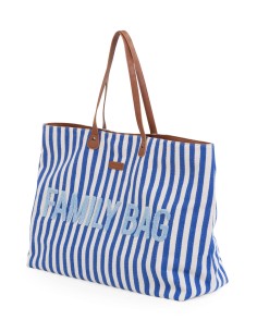Family bag rayas azul 2