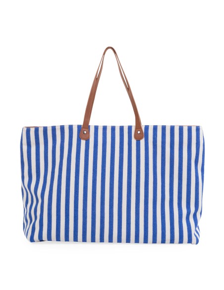 Family bag rayas azul