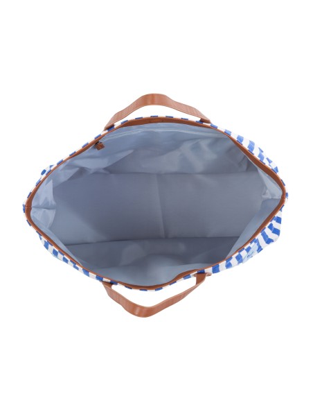Family bag rayas azul