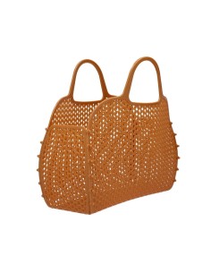 Bolso plástico retro vintage sand 2