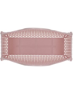 Bolso plástico retro vintage pink 2