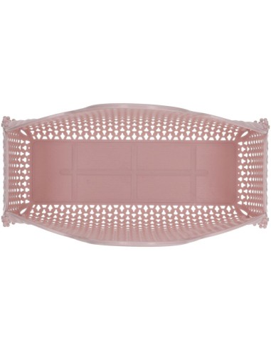 Bolso plástico retro vintage pink