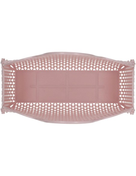 Bolso plástico retro vintage pink