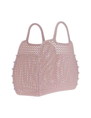 Bolso plástico retro vintage pink