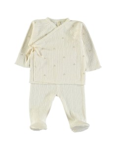 Jubón cruzado+polaina be holland nut