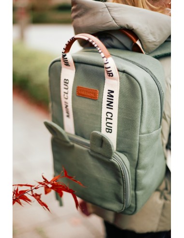 Mochila miniclub signature canvas green
