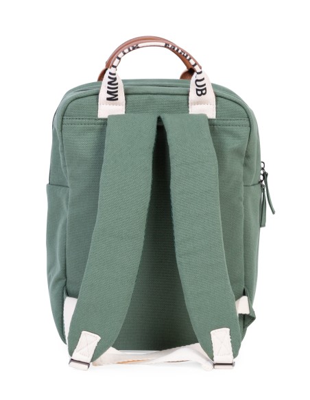 Mochila miniclub signature canvas green