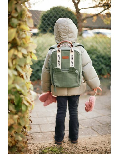 Mochila miniclub signature canvas green
