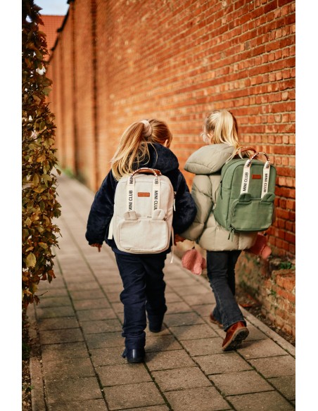 Mochila miniclub signature canvas green