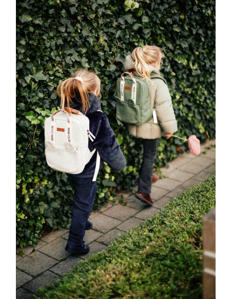 Mochila miniclub signature canvas green