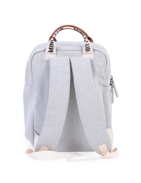 Mochila miniclub signature canvas offwhite