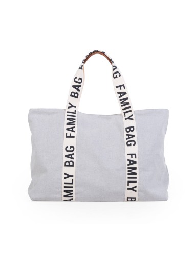 Family bag signature canvas offwhite