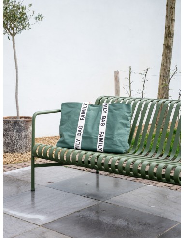 Family bag signature canvas verde