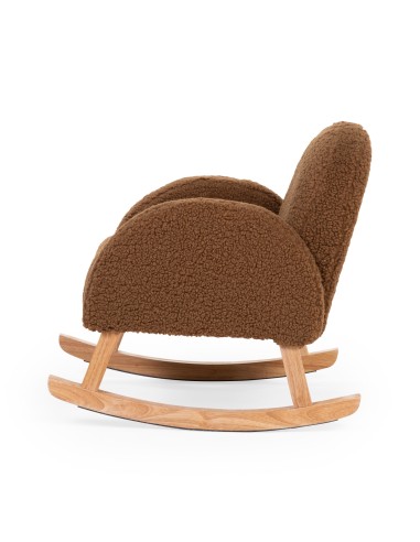 Mecedora niños teddy marrón