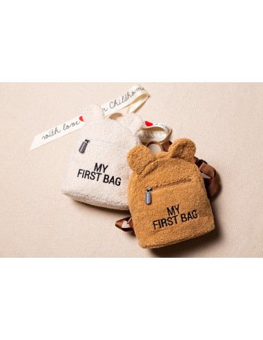 Mochila niños my first bag teddy brown