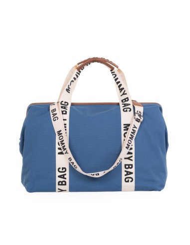 Mommy bag signature canvas indigo