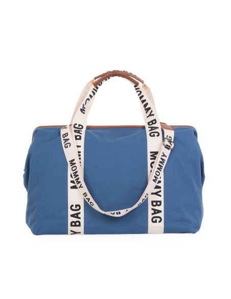 Mommy bag signature canvas indigo
