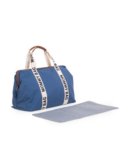 Mommy bag signature canvas indigo