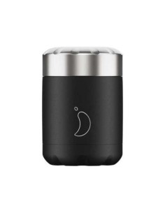 Termo de sólidos mate negro 300 ml