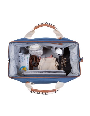 Mommy bag signature canvas indigo