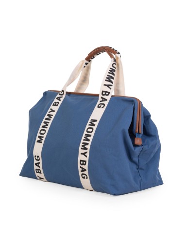Mommy bag signature canvas indigo