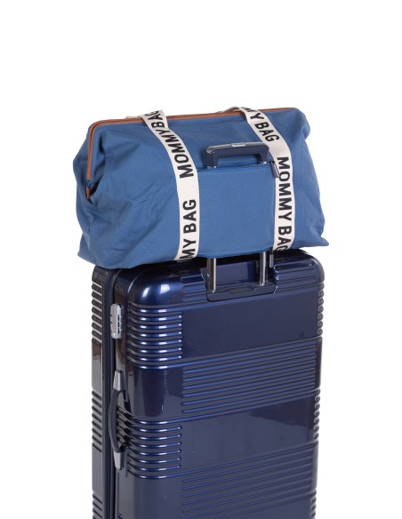 Mommy bag signature canvas indigo