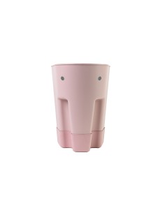Cubo juguetes de baño blush pink