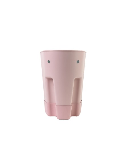 Cubo juguetes de baño blush pink