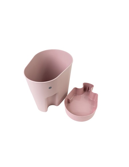 Cubo juguetes de baño blush pink