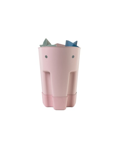 Cubo juguetes de baño blush pink