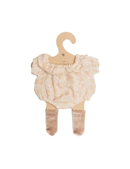 Lupitas ropa frilled bodysuit bouquet silhouette 20 cm