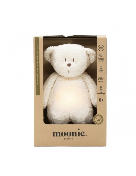 Peluche luz-sonido oso orgánico polar natur