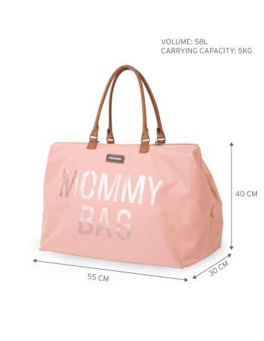 Mommy bag rosa cobre