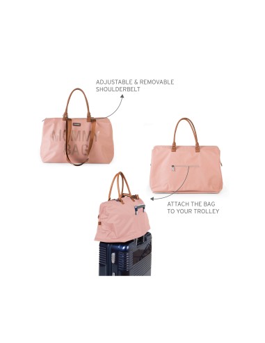Mommy bag rosa cobre