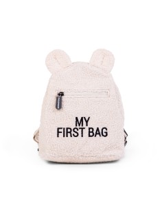 Mochila niños my first bag teddy offwhite