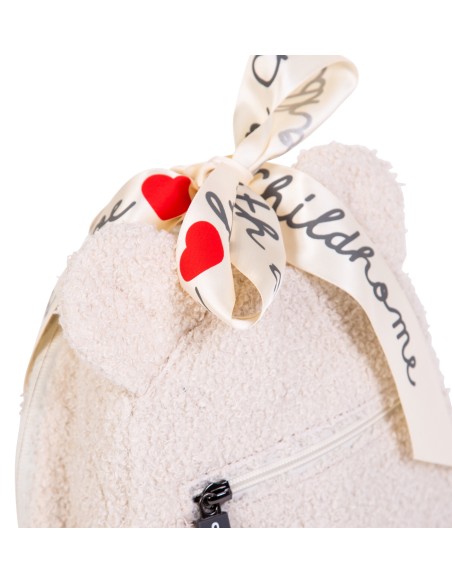 Mochila niños my first bag teddy offwhite