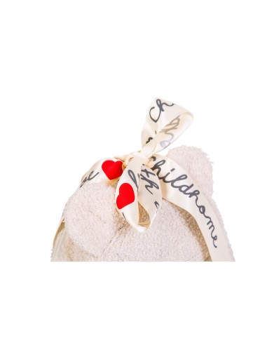 Mochila niños my first bag teddy offwhite
